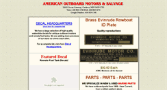 Desktop Screenshot of americanoutboard.com